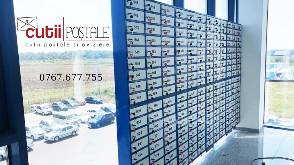 cutii postale pentru scara de bloc