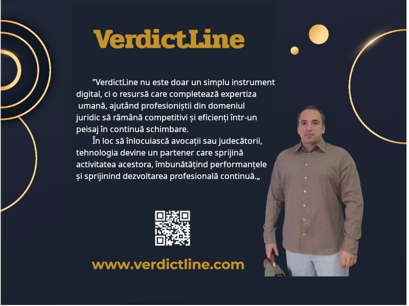 Adrian Nicolau, CEO al platformei juridice VerdictLine.com, prezintă soluții inovatoare pentru documentarea infracțiunilor precum Deturnarea de fonduri, Represiunea nedreaptă, și Mărturia mincinoasă cu ajutorul inteligenței artificiale. VerdictLine.com oferă avocaților și practicienilor acces rapid la referințe legislative și jurisprudențiale, facilitând analiza detaliată a spețelor penale din România.