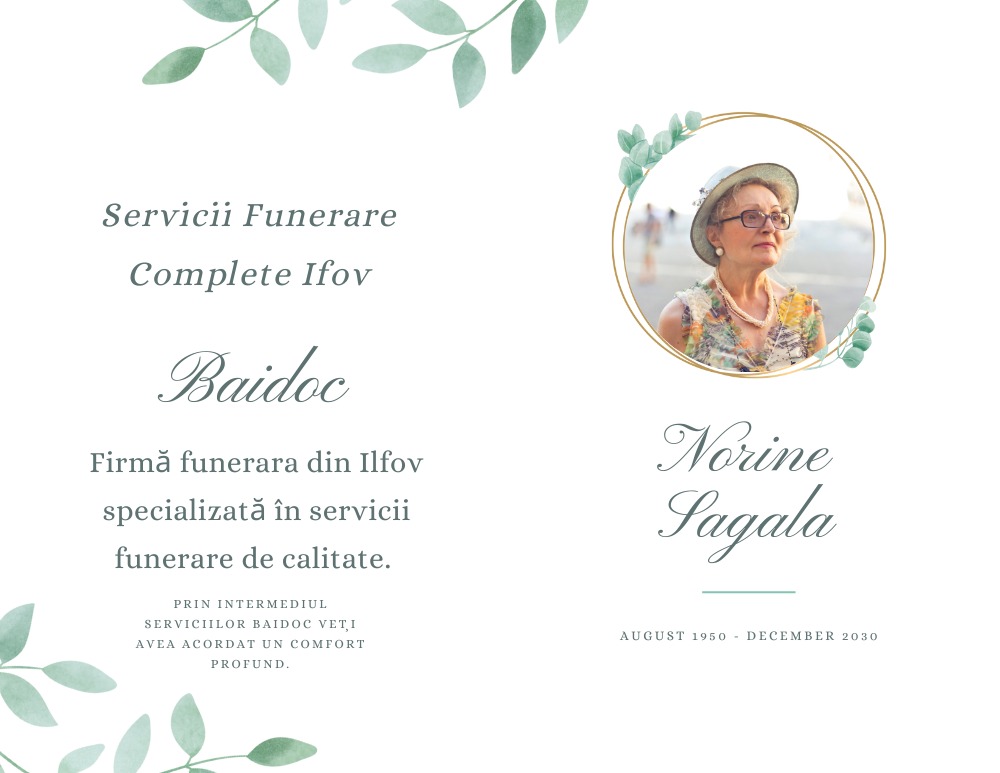 Serviciile funerare din Ilfov